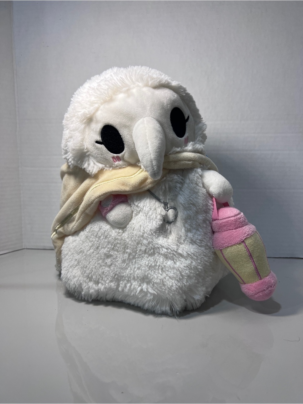 Squishable Mini Plague Nurse Plush 9.5” White Pink Lantern W Tags